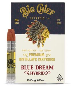 Big Chief THC Cartridge 1G – Blue Dream