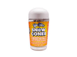 ORANGE BLAST - Snow Cone Infused Pre-Rolls 5 Pack