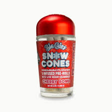 CHERRY BOMB - Snow Cone Infused Pre-Rolls 5 Pack