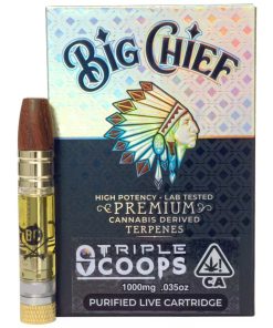 Big Chief CDT Cartridges 1G – Triple Scoops